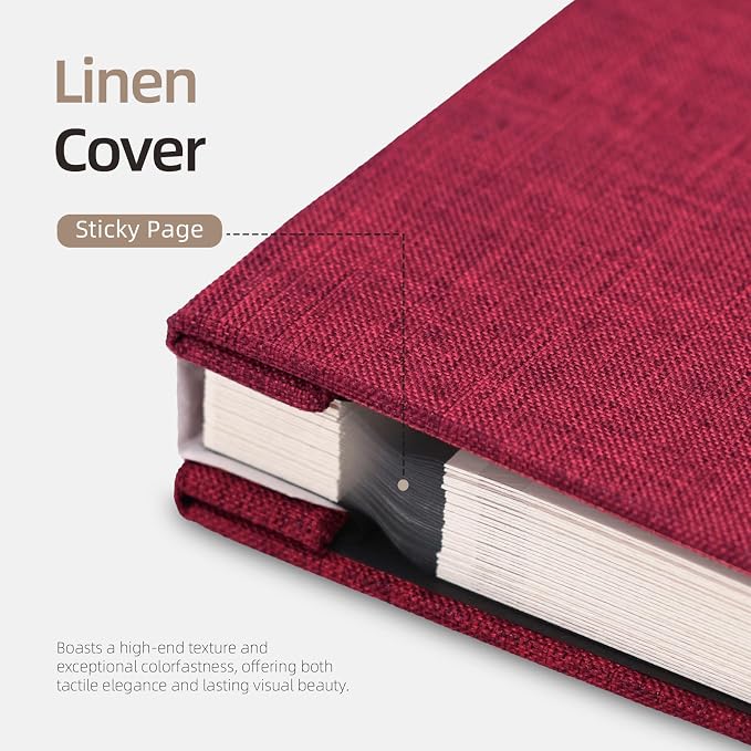 Vienrose Photo Album Self Adhesive 4x6 5x7 3x5 8x10 Scrapbook Album DIY Scrap - Image 5