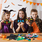 Fennoral 12 Pack Bat Crafts for Kids Bat Crafts Kits Make You Own Bat Foam - Image 5