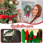 PH Pandahall 60pcs 16mm Velvet Beads Christmas Beads - Image 3