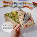 MOTEERLLU Personalized Hand Embroidered Corner Bookmark - Image 2