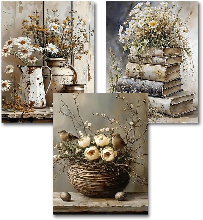 3 Pack Stamped Cross Stitch Kits by DIYHomeDecor