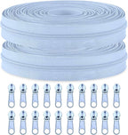 Sawoake #3 Nylon Coil Zippers by The Yard Bulk 10 Yards by Zipper