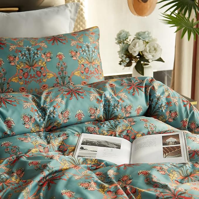 Cupocupa Duvet Cover Set;Duvet Cover Full Bedding Set Fluffy Boho Duvet Cover - Image 5