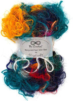 Recycled Silk Fiber Mix 50g - Image 2