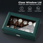 ProCase Watch Box Organizer, 12 Slot Watch Display Case - Image 2