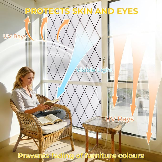 OHTMERU Window Privacy Film Decorative - Image 4