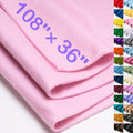 XSEINO Baby Pink Large Felt Fabric 108" X 36 ", 1.4 mm Thick Soft Felt Fabric by XSEINOiscreating%EF%BC%81