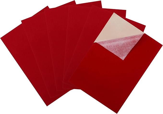 Bernese 6PCS Self Adhesive Felt Sheet, Felt Sheets by Bernese