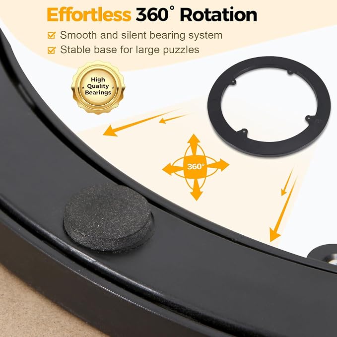 BuilderButler 1500 Pieces Rotating Puzzle Board - Image 5