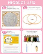 TCDZMYGS Cat Punch Needle Kits, Cute Cat Punch Needle Kits - Image 4