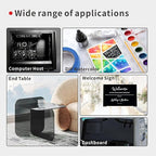 Black Acrylic Sheets, 4 Pack 12" x 12" x 1/8" Thick Black Opaque Glossy Acrylic - Image 7