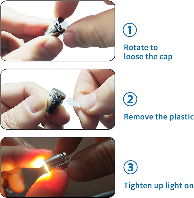 SUZEYAR 10 pcs Miniature Led Lights, Tiny Lights - Image 3
