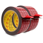 3M Double Sided Mounting Tape Heavy Duty 2" x 15.4 Ft 2 Pack Black 5925 | by 3MFullRangeProducts
