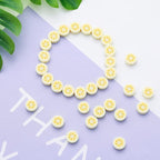 100pcs Banana Polymer Clay Spacer Beads - Image 3