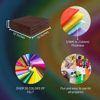 FabricLA Acrylic Felt Sheets for Crafts - Image 3