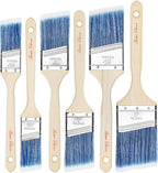 Bates Angle Paint Brushes, 6 Pack by BatesChoice