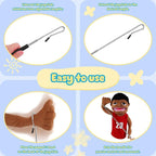 Adjustable Puppet Handles Metal Arm Control Rod Arm Control Stick Accessory - Image 4