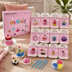 Air Dry Clay Kit for Kids, 12 Dessert Baking Modeling Clay for Kids, DIY Model - Image 7