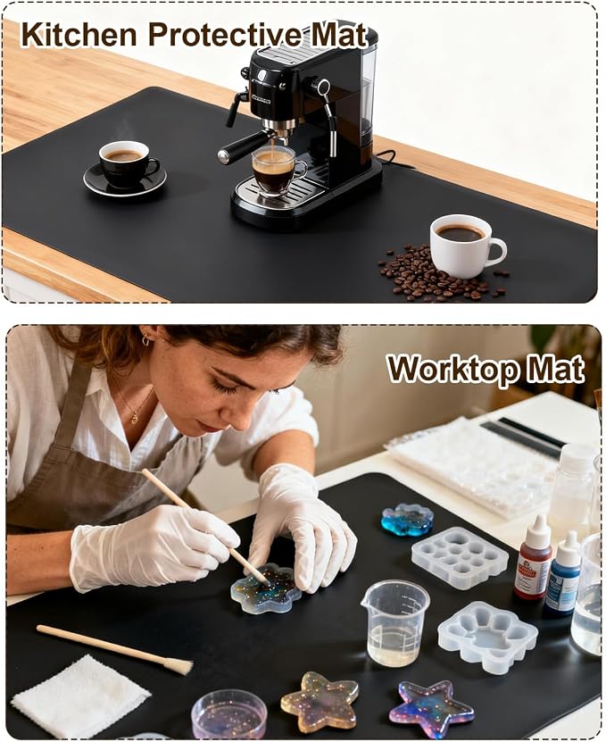 Silicone Mats for Crafts, Silicone Mats for Kitchen Counter, Craft Mat - Image 5
