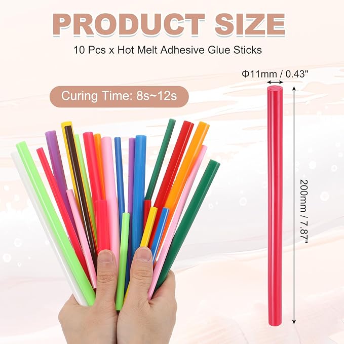 PATIKIL Hot Glue Sticks for Glue Gun - Image 2