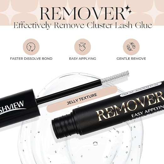 LASHVIEW 2 in 1 Lash Glue & Remover, Waterproof Mascara Adhesive - Image 4