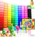 Air Dry Clay for Kids 120 Packs Air Foam Clay, 100 Customized Colors, More by WOLWEFA