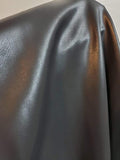 NAT Leathers™ | Black Garment Weight Thin Faux Leather Synthetic Pleather 0.7 by NATLeathers
