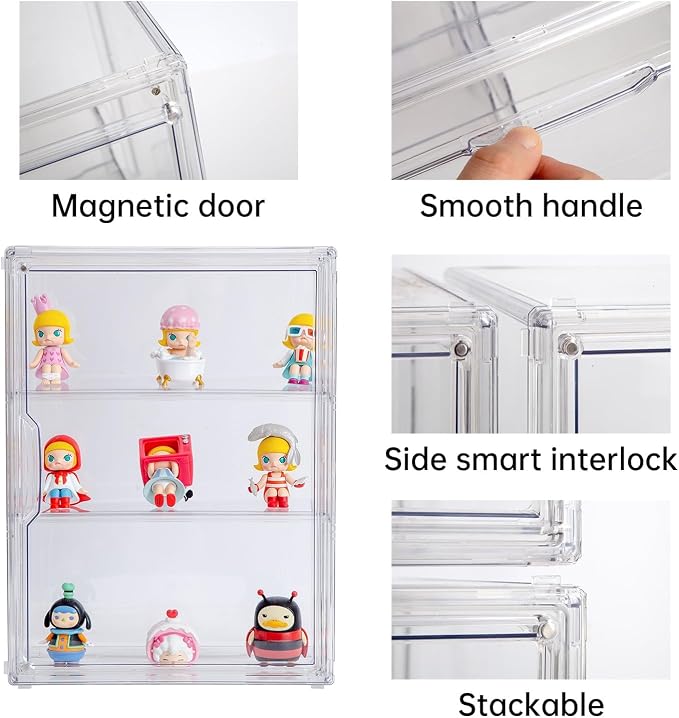 BOHOIDEE 3 Tiers Clear Display Case - Image 5
