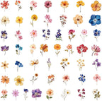 Transparent Flora Scrapbook Stickers Aesthetic Flowers Stickers | Transparent & - Image 2