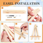 4 Pack Paint by Numbers Kit for Adults - Image 7