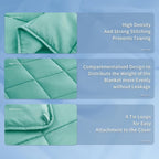 Topcee Weighted Blanket for Adults Twin Size Soft Cooling Heavy Blanket Sleeping - Image 5