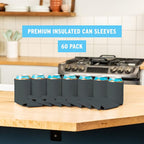 CURRENT CO. Blank Beer Can Cooler Sleeves Soft Insulated Coolies - Image 6