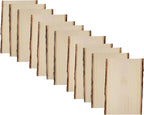 Foggy Bottom Woodworks LLC Premium Basswood Live Edge Wood Planks, Value Pack - Image 5