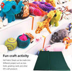 Jtnohx Craft Felt, 1 Square Yard Felt Fabric, 1.4mm Thickness Soft Flexible - Image 7
