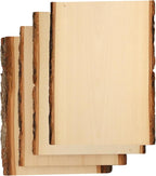 Foggy Bottom Woodworks LLC Premium Basswood Live Edge Wood Planks, Value Pack - Image 4