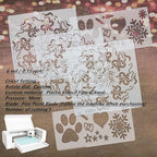 BANLTRE 10 Pack 12" x 24" 6mil/0.15mm Thick Clear Blank Stencil Sheet - Image 4