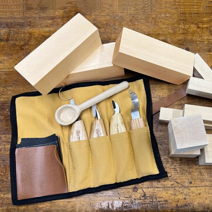 4 Pack Basswood Carving Blocks, Soft and Smooth, Easy Whittling and Carving - Image 6