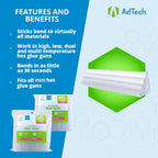 Adtech Mini Hot Glue Sticks Clear | High Temperature | Bonds in 30 Seconds | - Image 7