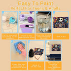 Halloween Framed Paint by Numbers Kits - Image 7