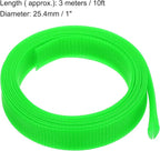 uxcell Expandable Sleeving, 1 9/16-inch 10ft Cable Sleeve - Image 3