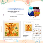 SDOYUNO Punch Needle Kit with Frame - Image 2