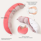 Peallow – Long Round Body Pillow - Image 3