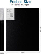 Art Portfolio 3 Packs 9"x12" Display Book Presentation Book Folder - Image 5