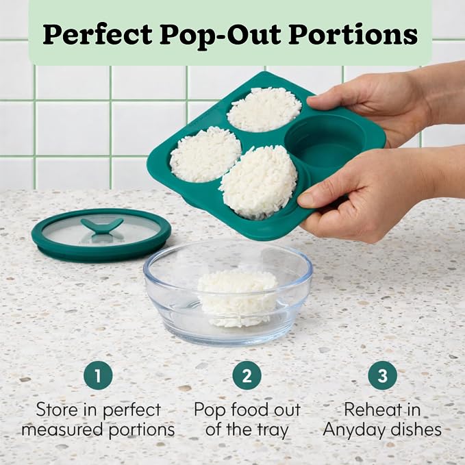 Anyday 1/2-Cup Silicone Freezer Tray - Image 5
