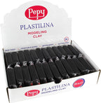Pepy Plastilina Reusable and Non-Drying Modeling Clay; Set of 24 Bars, 1.4 by Pepy