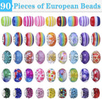 AIPRIDY 150 Pieces Charm Bracelet Making Kit, Unicorn Mermaid Crafts Gifts Set - Image 2