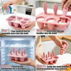 Silicone Baby Popsicle Molds for Teething Relief - Image 4