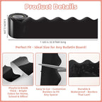 6 Rolls 196.8 Ft Bulletin Board Borders - Image 4
