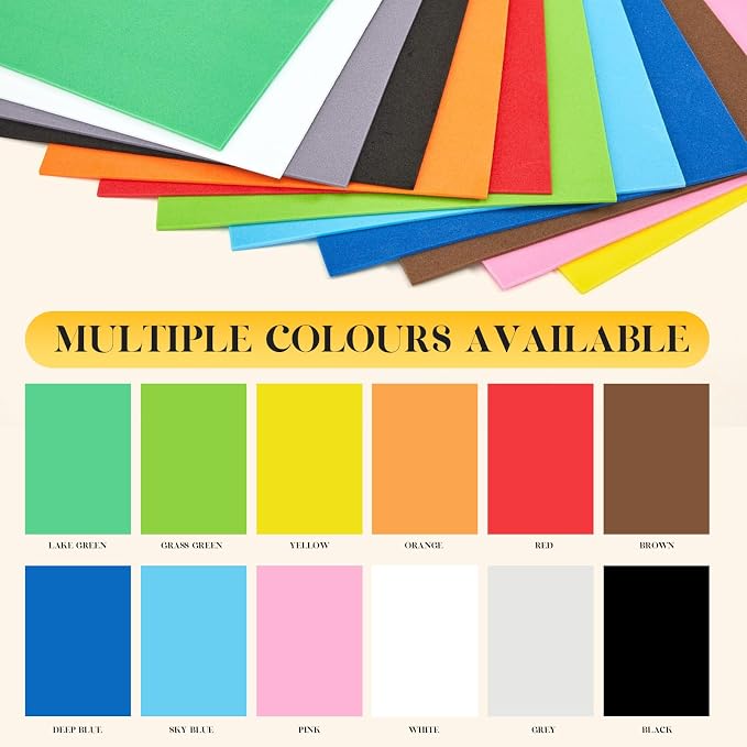 MEARCOOH Foam Sheets Crafts 8.5''x5.5'' Inch - Image 5