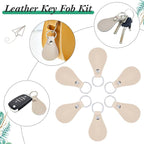 Taiyin 30 Pcs Leather Key Fob Kit - Image 6